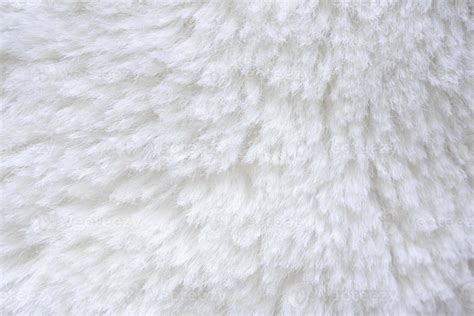 White fluffy fur fabric wool texture background 12663205 Stock Photo at ...