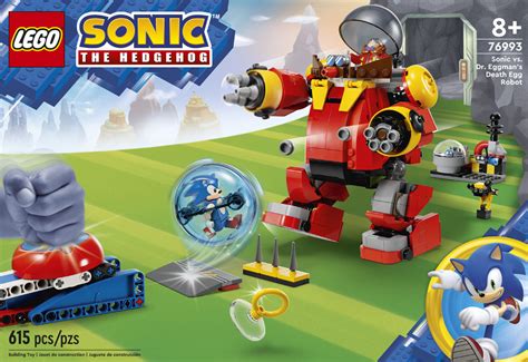 LEGO Sonic the Hedgehog Sonic vs. Dr. Eggman's Death Egg Robot (76993 ...