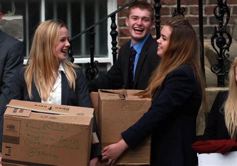 Kings Priory School pupils donate uniforms - Chronicle Live