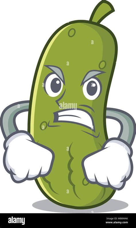 Angry Pickle Cartoon