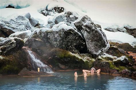 The pool in Landmannalaugar in Winter | Hot springs, Tours in iceland ...