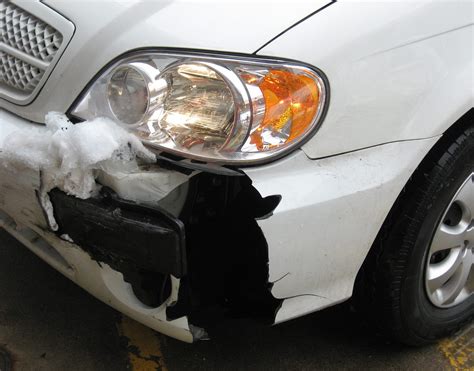 Snowbank vs Car Leads To Plastic Bumper Repair - AutoColor