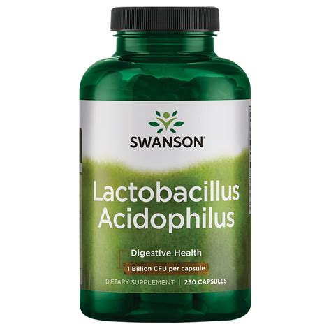 Buy Swanson Lactobacillus ophilus - Probiotic Supplement Supporting ...