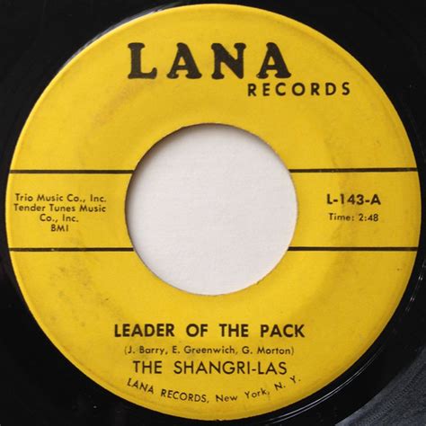 The Shangri-Las - Leader Of The Pack (1964, Vinyl) | Discogs