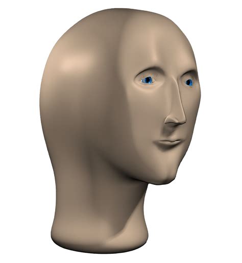 Meme Man Face transparent PNG - StickPNG