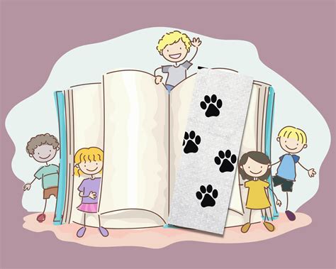 Dog Bookmark for Kid, Printable Dog Bookmarks, Printable Bookmarks for ...