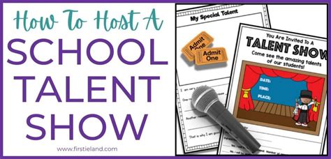 How To Host The Best Elementary School Talent Show - Firstieland ...