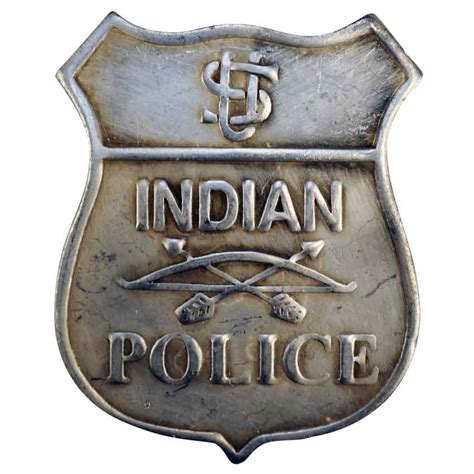 Indian Police Badge