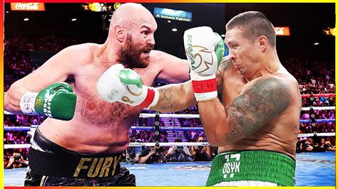 Tyson Fury vs Oleksandr Usyk UNDISPUTED HEAVYWEIGHT BATTLE 2022 - YouTube