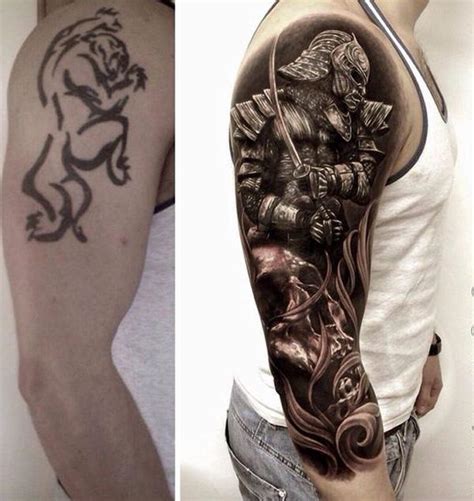 Name Cover Up Tattoos For Men