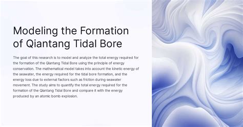 Modeling the Formation of Qiantang Tidal Bore