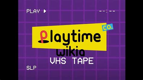 Poppy Playtime Wiki VHS Tape | Fandom