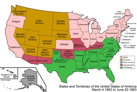 Map of the United States Civil War | Oppidan Library