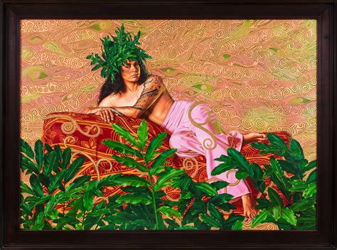 Kehinde Wiley Celebrates Transgender Women from Tahiti - TheArtGorgeous