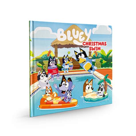 Bluey Christmas Swim Book