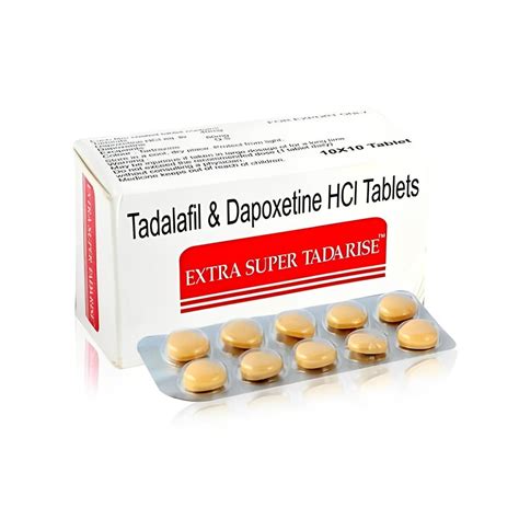 Tadalafil Dapoxetine Hci Tablets For Treating Erectile Dysfunction And ...