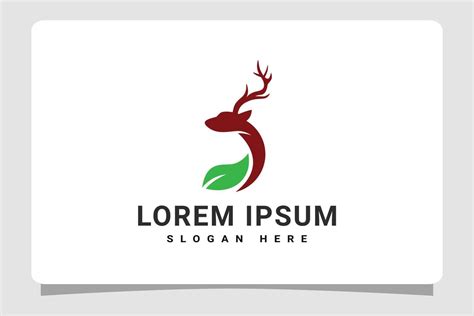 Deer Logo Template Design Inspiration 19783495 Vector Art at Vecteezy