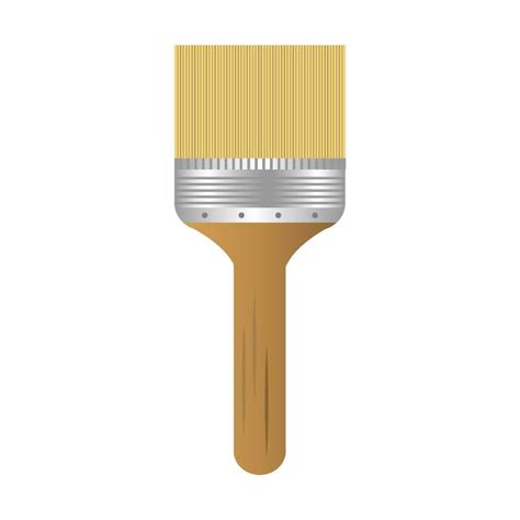 Paint brush icon vector. Solid logo illustration isolated on white ...