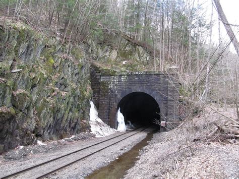 Hoosac Tunnel Is A Desolate Tunnel In Small Town Massachusetts