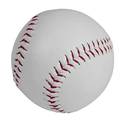 Softbol Pelota : Pelota De Cuero De Béisbol Aislada En Blanco Pelota De ...