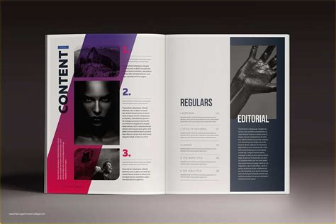 Adobe Indesign Templates Free Of Gra Nt Magazine Indesign Template ...