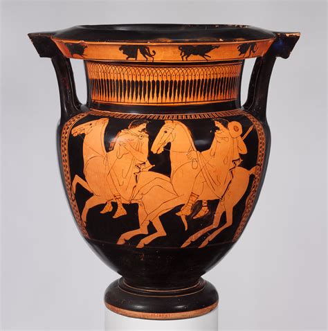 Column-krater (bowl for mixing wine and water) , Classical, ca. 430 b.c ...