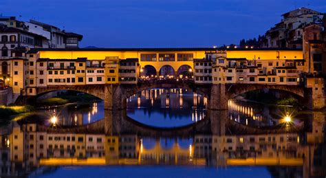 Ponte Vecchio Florence Italy night | Florence italy, Romantic city ...