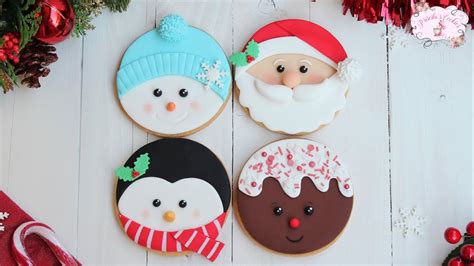 kellemes fogyasztó bab galletas decoradas con fondant navideñas ...