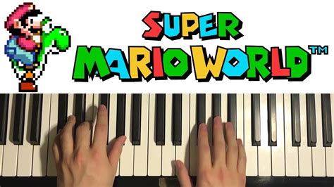 Super Mario World - Overworld Theme (Piano Tutorial Lesson) - YouTube