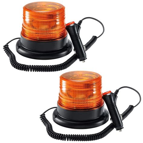 Buy Amber Warning Strobe Lights for Trucks,Emergency Flashing Beacon ...