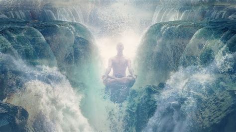 Guided Meditation - Waterfall Of Light - YouTube