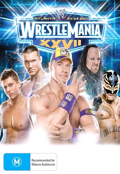 Buy WWE - Wrestle Mania XXVII DVD Online | Sanity