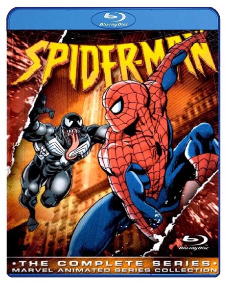 SPIDER-MAN 1994 ANIMATED SERIES BLU-RAY COMPLETE -All 5 Seasons, 65 ...