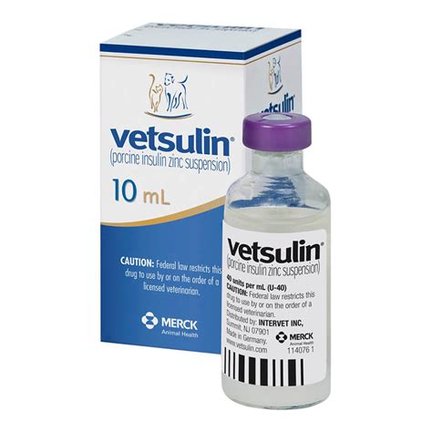 Vetsulin Insulin for Dogs and Cats, U-40, 10 mL | Lambert Vet Supply