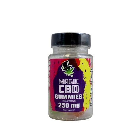 250mg CBD VEGAN GUMMIES – The Magic CBD