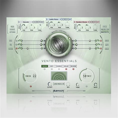 Heavyocity releases Vento Essentials for Kontakt Player with Intro Offer