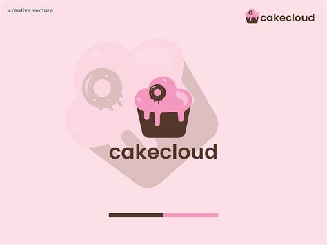 Cake, logos, minimalist logo by Creative Vecture on Dribbble