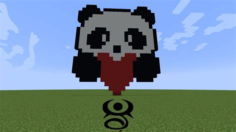 Panda Pixel Art Mc