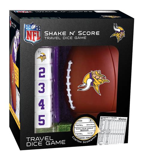 MasterPieces Officially Licsenced NFL Minnesota Vikings Shake N' Score ...