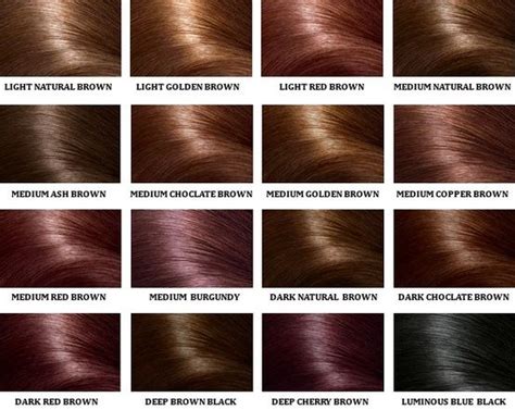 Clairol Demi Permanent Hair Color Chart