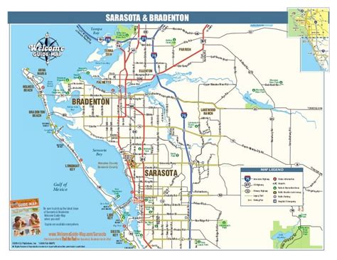 A Map of Beautiful Sarasota