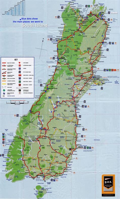 South Island, and Stewart Island, NZ. If you want to enlarge this, I've ...