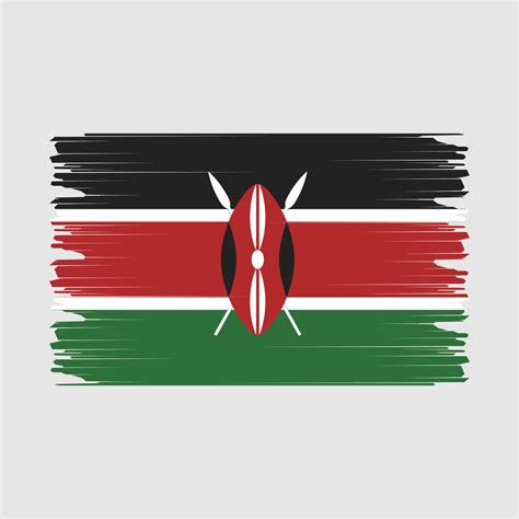 Kenya Flag Illustration 21940028 Vector Art at Vecteezy