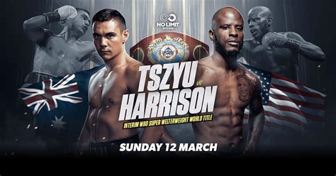 Watch Tim Tszyu vs Tony Harrison Live Stream on Kayo PPV