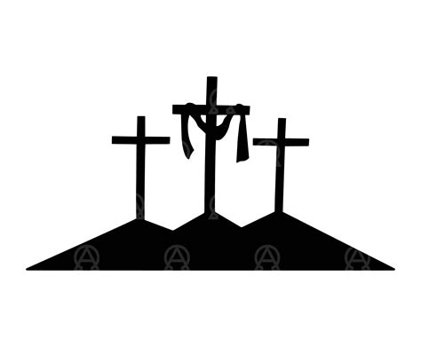 Calvary Crosses Svg, Three Crosses Cut File, Good Friday, Jesus Christ ...