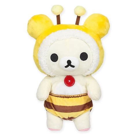 Rilakkuma Korilakkuma Bee Plush Toy In Yellow | Rilakkuma plushie, Toys ...