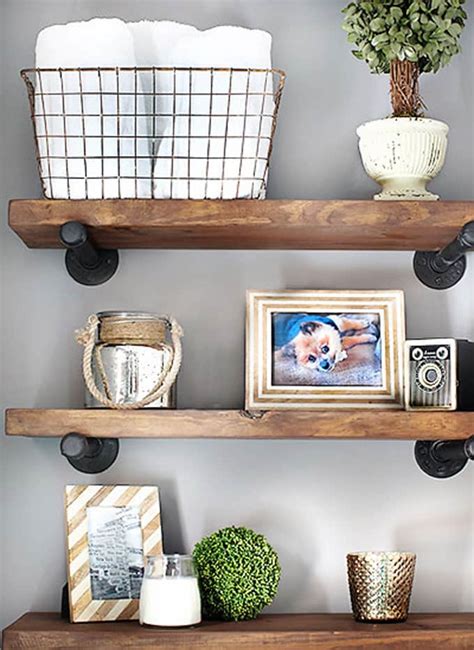 16 Easy and Stylish DIY Floating Shelves & Wall Shelves - Page 2 of 2 ...