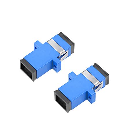 SC to SC Fiber Coupler Flange Type Fiber Optical Adapter Connector ...