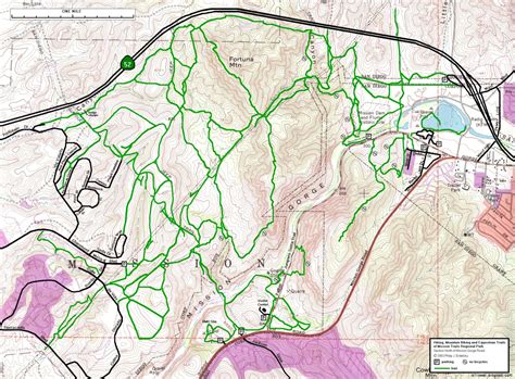 Map of Bike Paths Near Me - eBikeAI