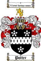 Potter Family Crest / Potter Coat of Arms - Tradebit